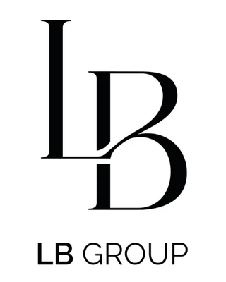 LB Group logo blanco